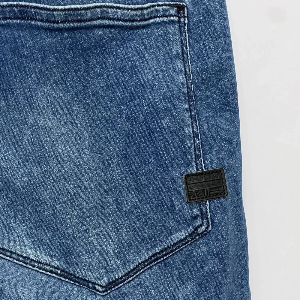 G Star Raw Rackam 3D Skinny Jeans Super Stretch Denim‎ Extreme Painted Men 34x32